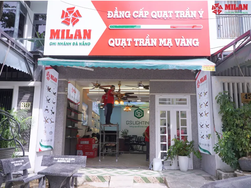 Quạt trần Đà Nẵng lắp đặt chuẩn kỹ thuật.